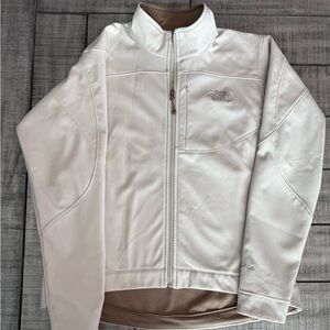 The North Face Cream Softshell Jacket